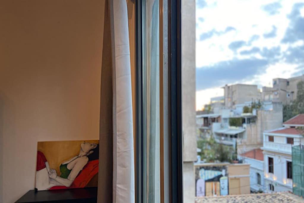 Apartamento Downtown Athens Loft With Acropolis Terrace View Exterior foto