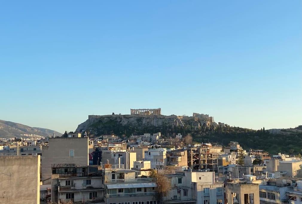 Apartamento Downtown Athens Loft With Acropolis Terrace View Exterior foto