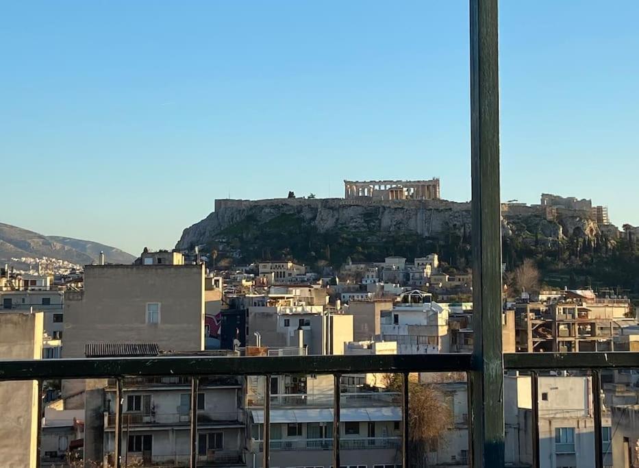 Apartamento Downtown Athens Loft With Acropolis Terrace View Exterior foto